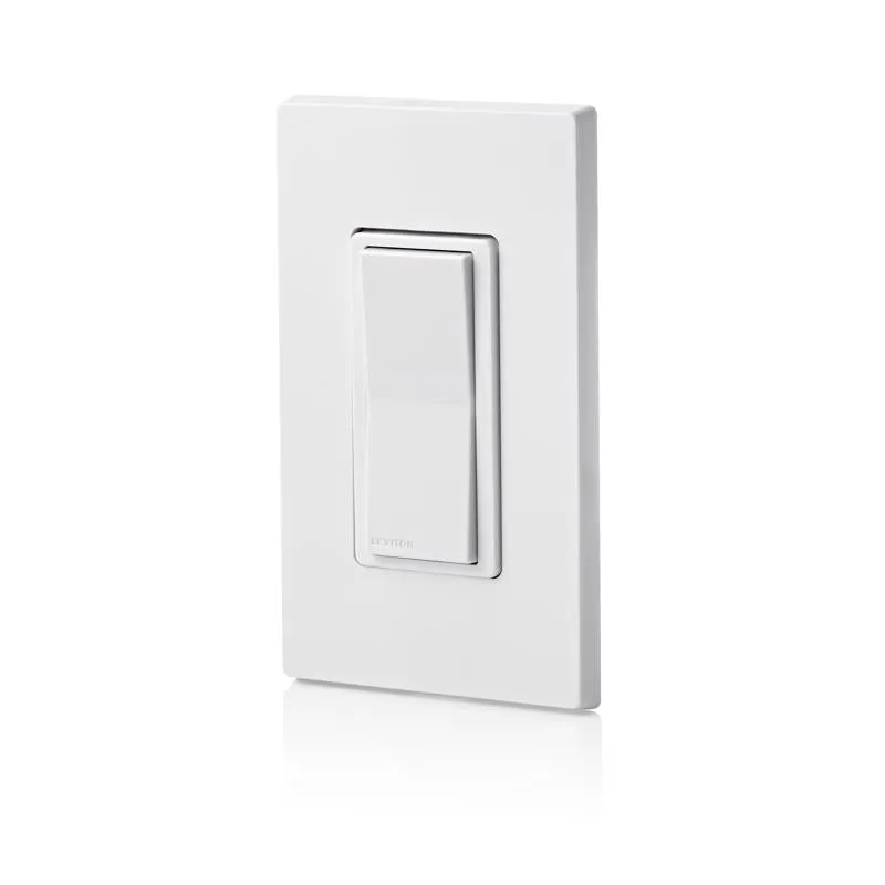 Leviton Decora 15 amps WiFi Smart Switch White 1 pk