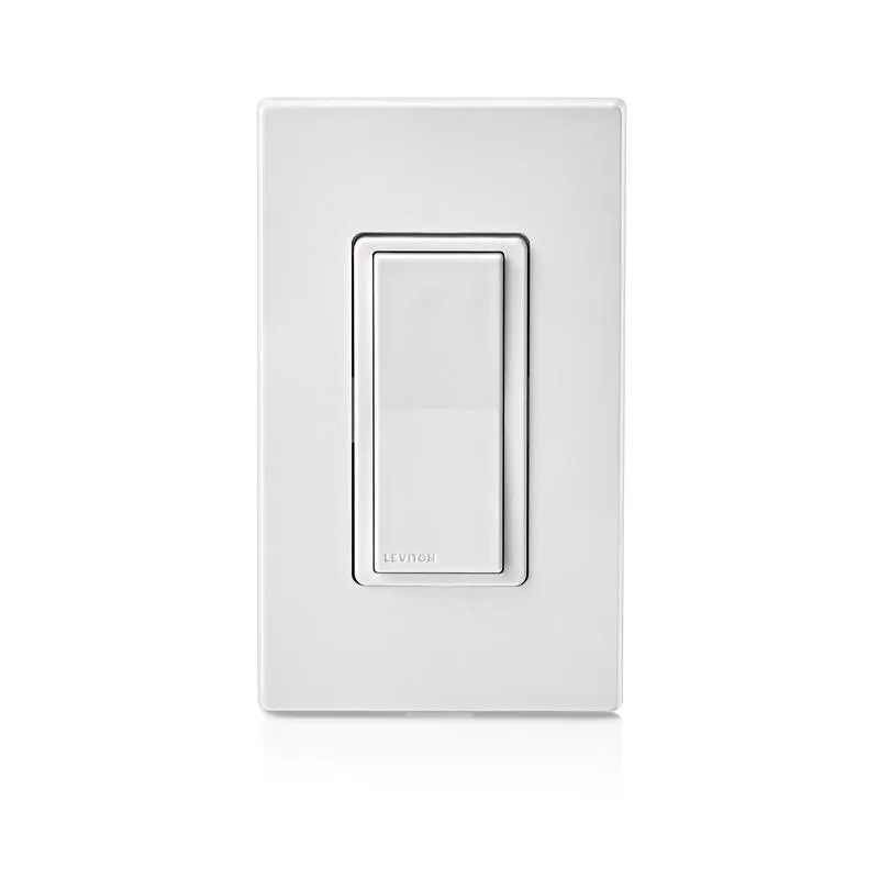 Leviton Decora 15 amps WiFi Smart Switch White 1 pk