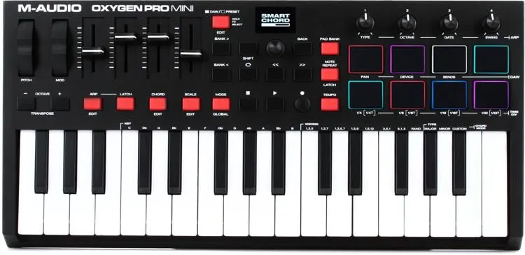 M-Audio Oxygen Pro Mini 32-Mini-Key Keyboard Controller