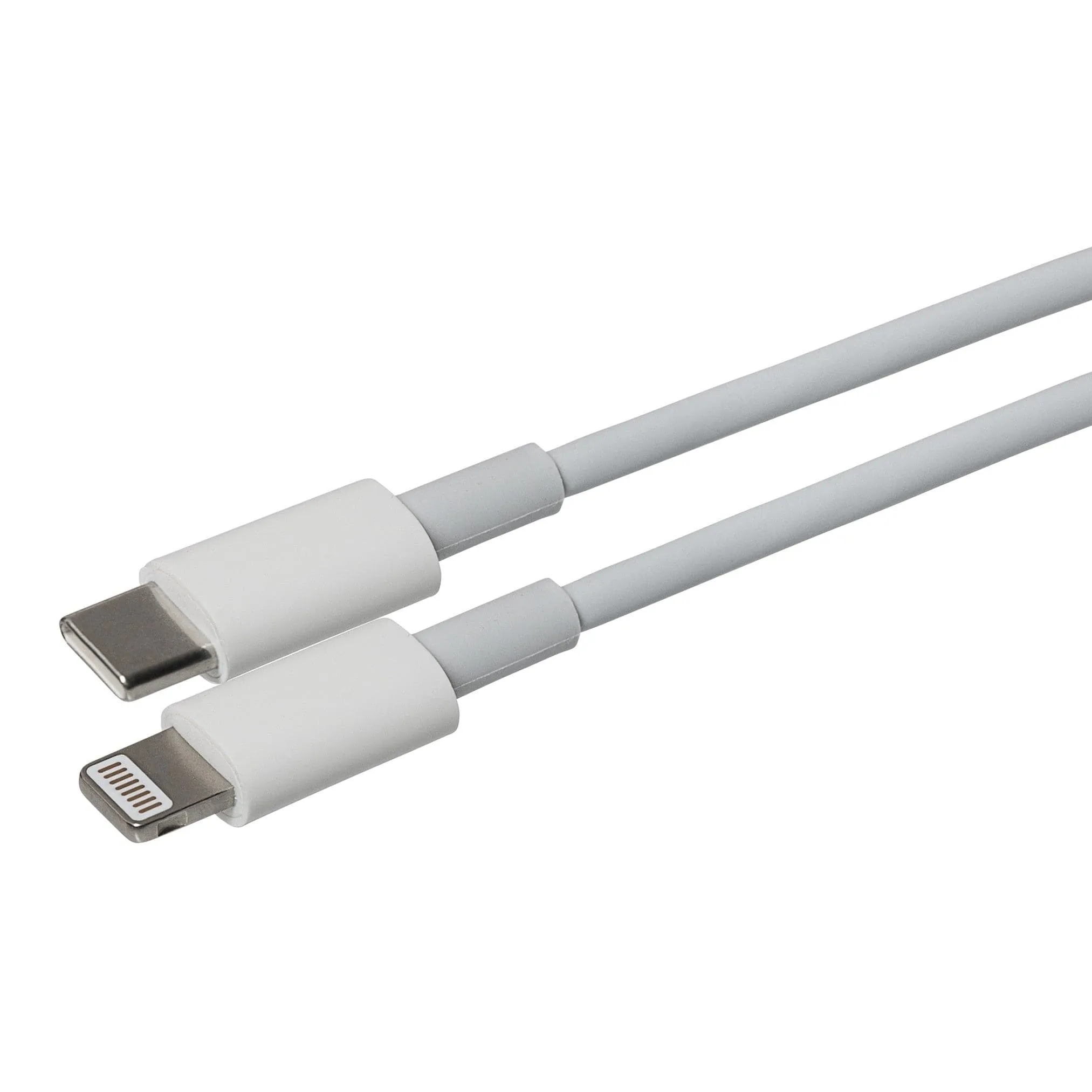 Maplin Lightning to USB-C 20W High Speed Cable - White, 3m
