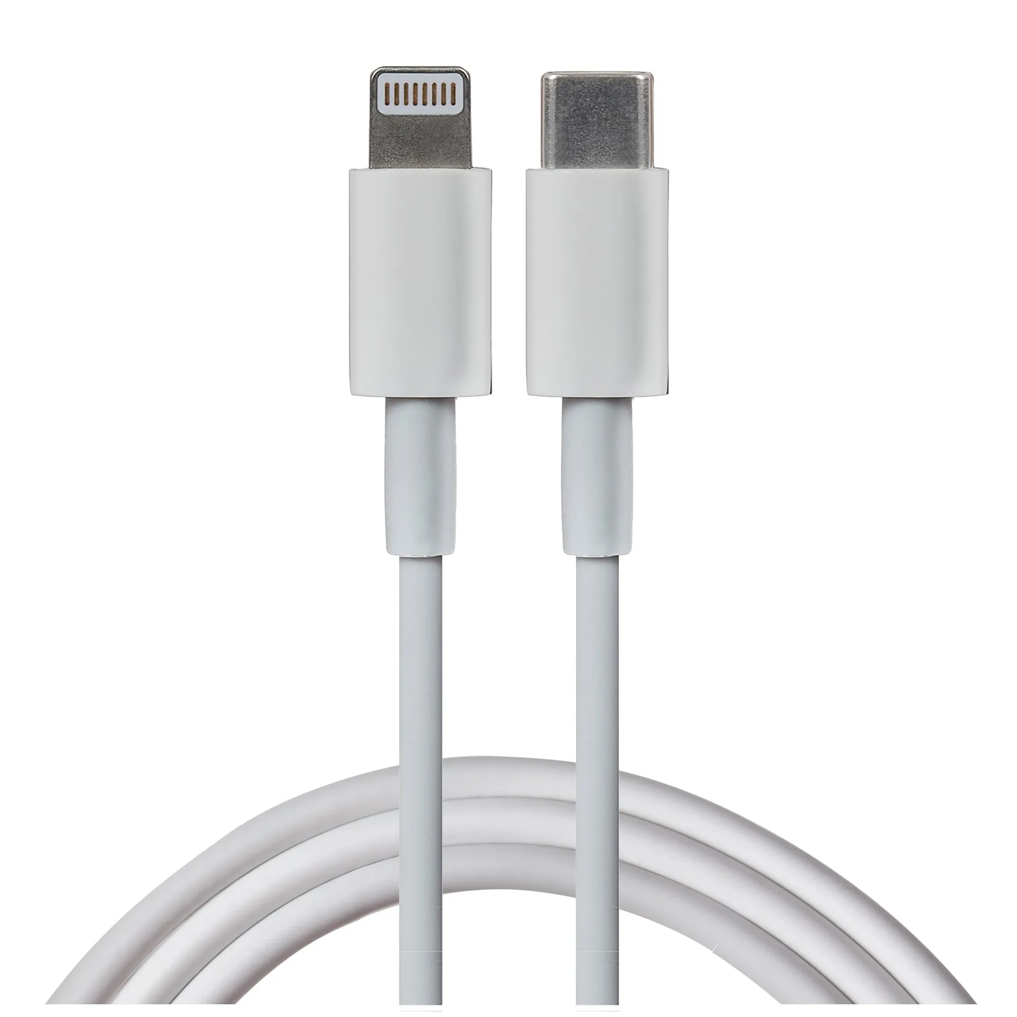 Maplin Lightning to USB-C 20W High Speed Cable - White, 3m