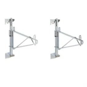Metro AW46C Wall Mount Mid Unit Kit, Supports Four 21" Shelf Levels