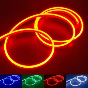 Mini RGB Neon Flex 24V 6x12mm IP65 Waterproof with Remote 10 Metre Kit