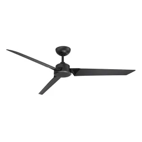 Modern Forms Roboto Smart Ceiling Fan - 62" (Matte Black)