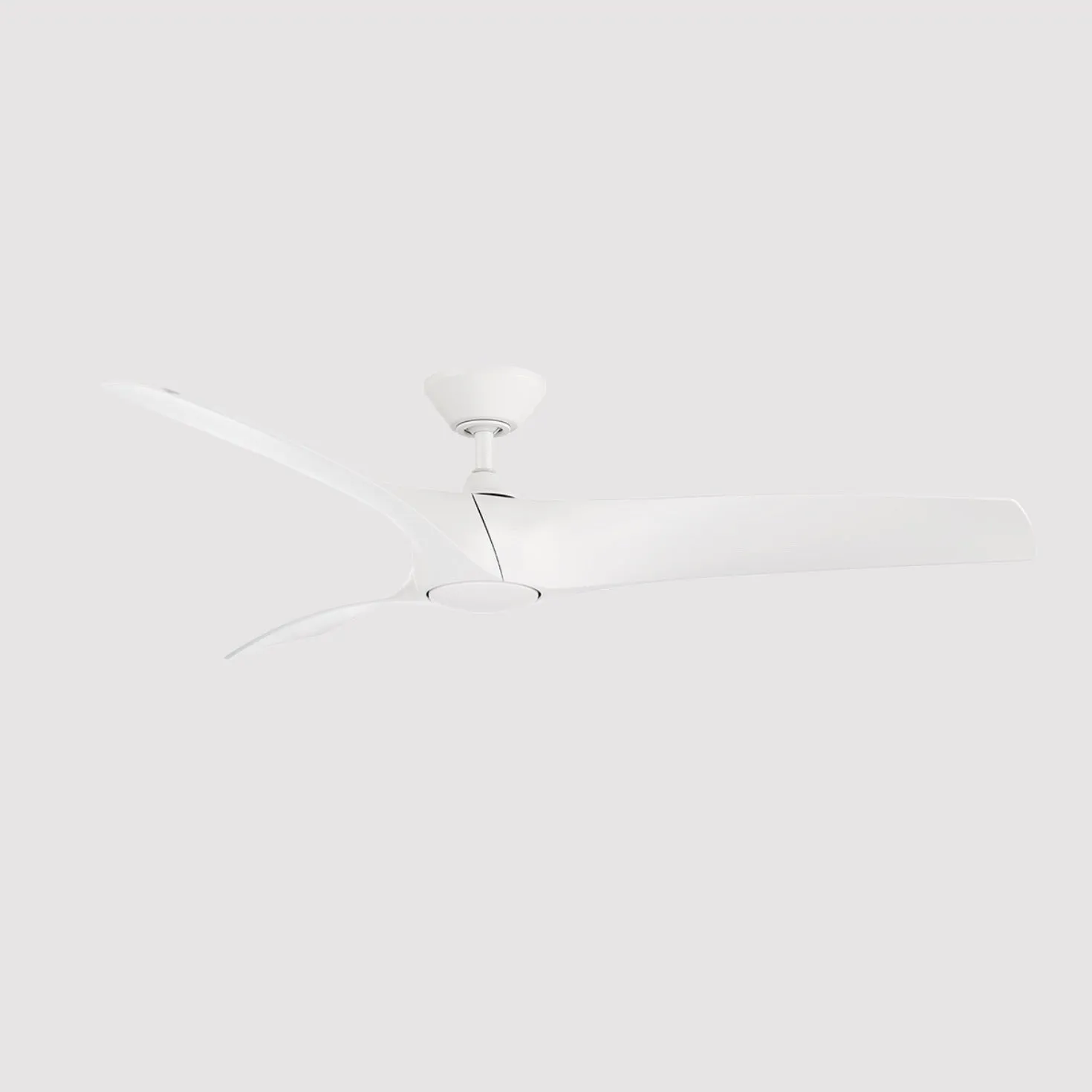 Modern Forms | Zephyr 52" Downrod Ceiling Fan in Matte White