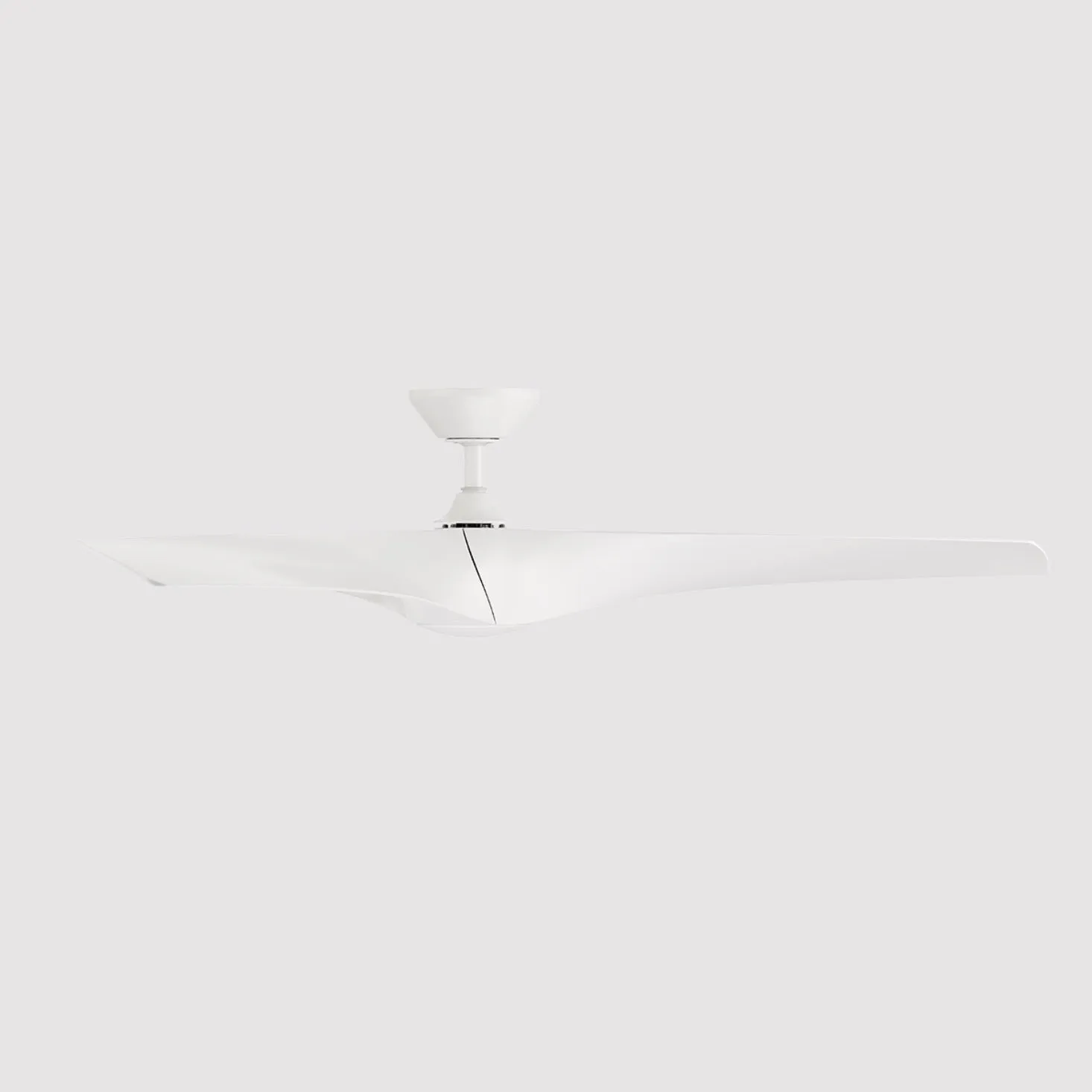 Modern Forms | Zephyr 52" Downrod Ceiling Fan in Matte White