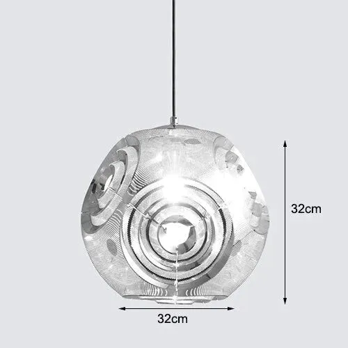Modern Personality Music Box Hanging Lamps E27 Led Stainless Steel Pendant Lamps For Living Room Kichen Bedroom Restaurant Hotel