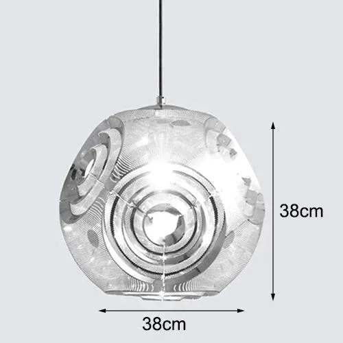 Modern Personality Music Box Hanging Lamps E27 Led Stainless Steel Pendant Lamps For Living Room Kichen Bedroom Restaurant Hotel
