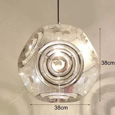Modern Personality Music Box Hanging Lamps E27 Led Stainless Steel Pendant Lamps For Living Room Kichen Bedroom Restaurant Hotel