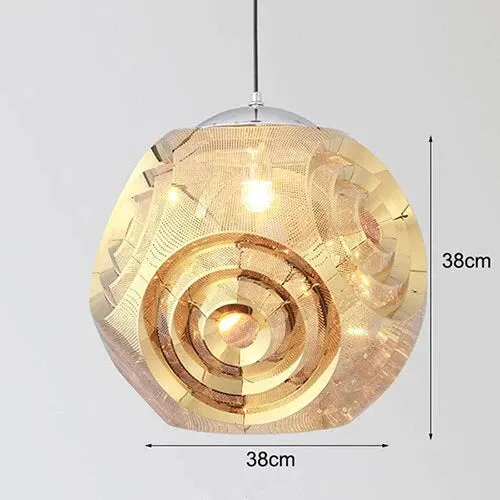 Modern Personality Music Box Hanging Lamps E27 Led Stainless Steel Pendant Lamps For Living Room Kichen Bedroom Restaurant Hotel