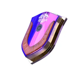 Motorcycle Helmet Light Usb Wireless Smart Warning Safety Lamp