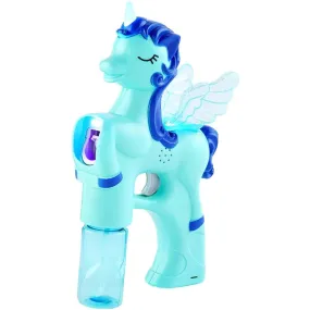 Mud Pie Blue Unicorn Bubble Maker