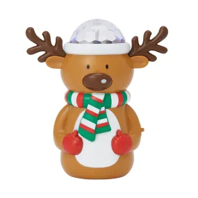 Music Mirror Ball Reindeer