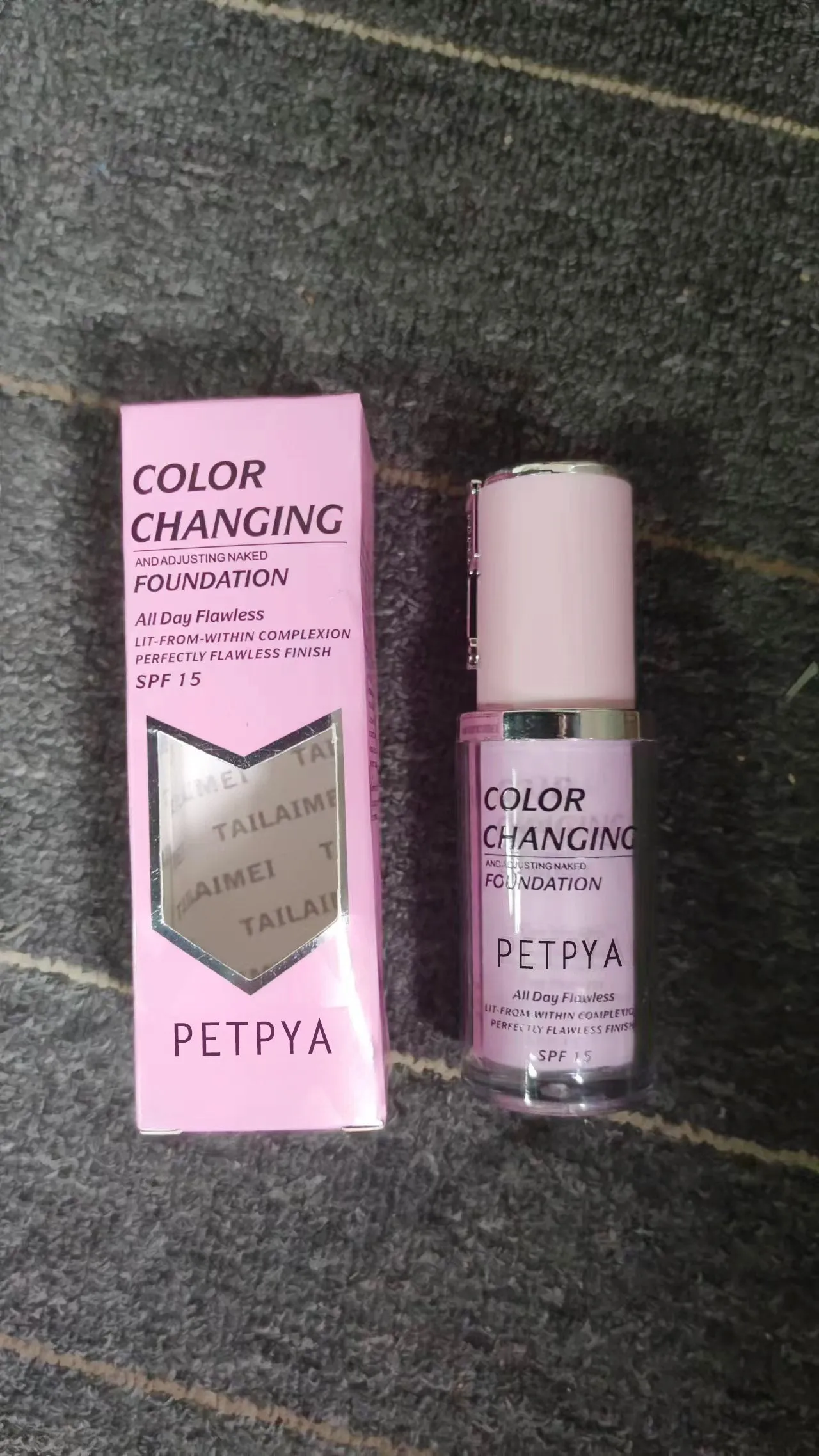 PETPYA Color Changing Foundation