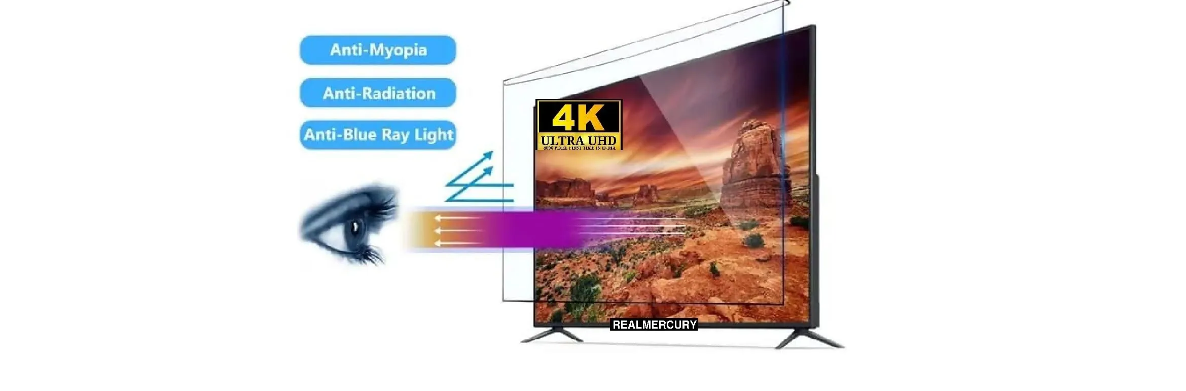 REAL MERCURY 43 4k uhd Smart 109(cm) jy65 Series