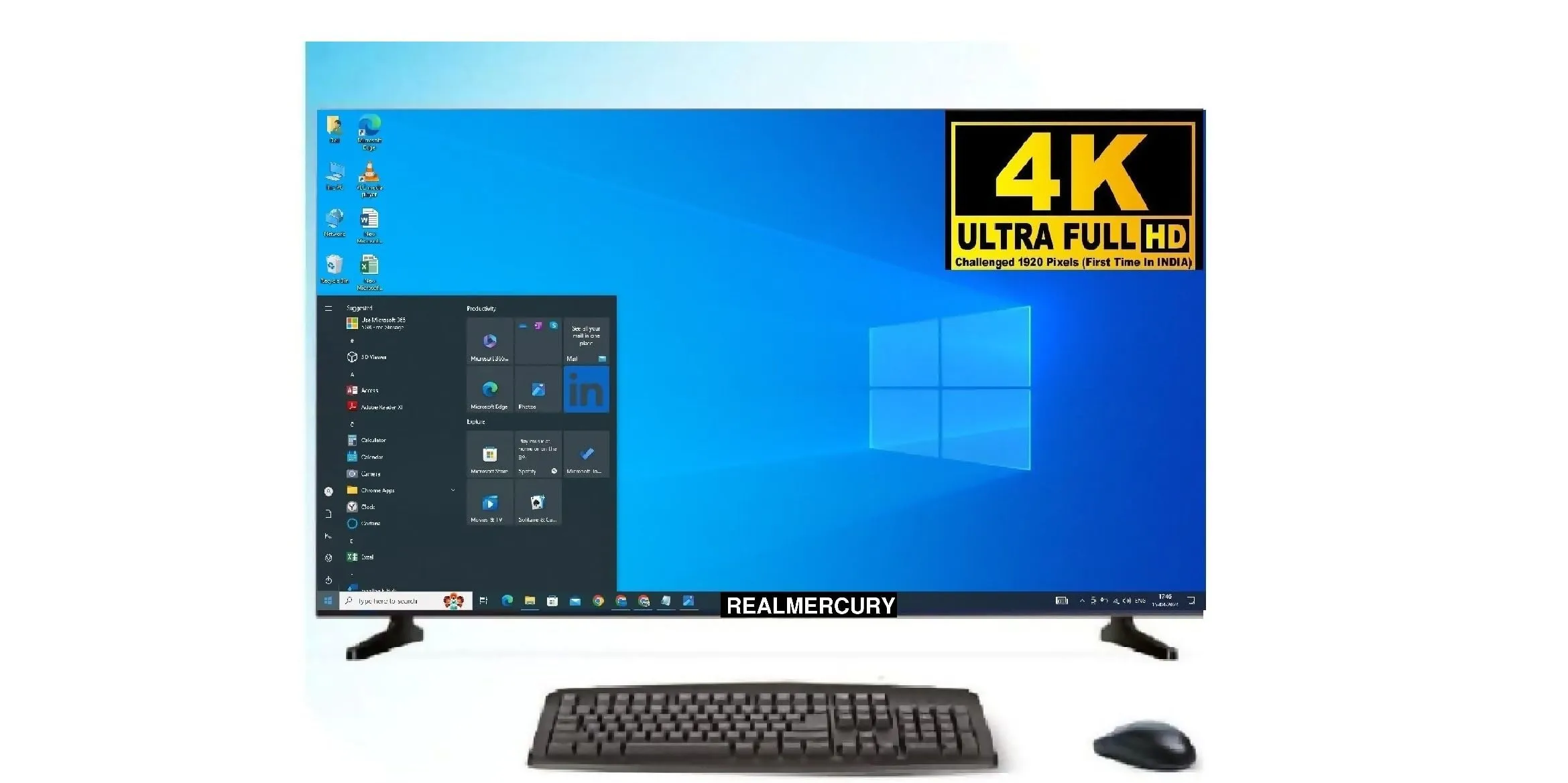 REAL MERCURY 4k 32 inch Ultra Full hd80 (cm) mrr Series