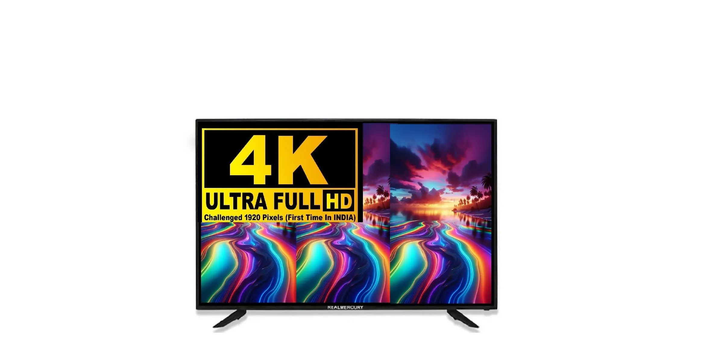 REAL MERCURY 4k Ultra Full hd 32(inch) 80 cm QLED