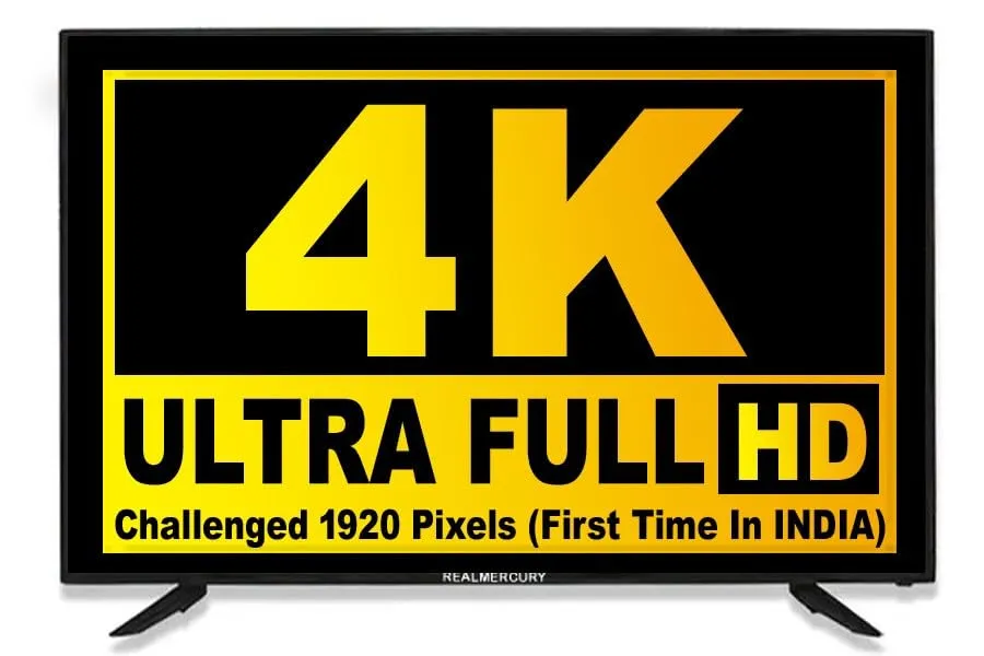 REALMERCURY 32 Inch 4K Ultra Full HD Android 11 PLK7J