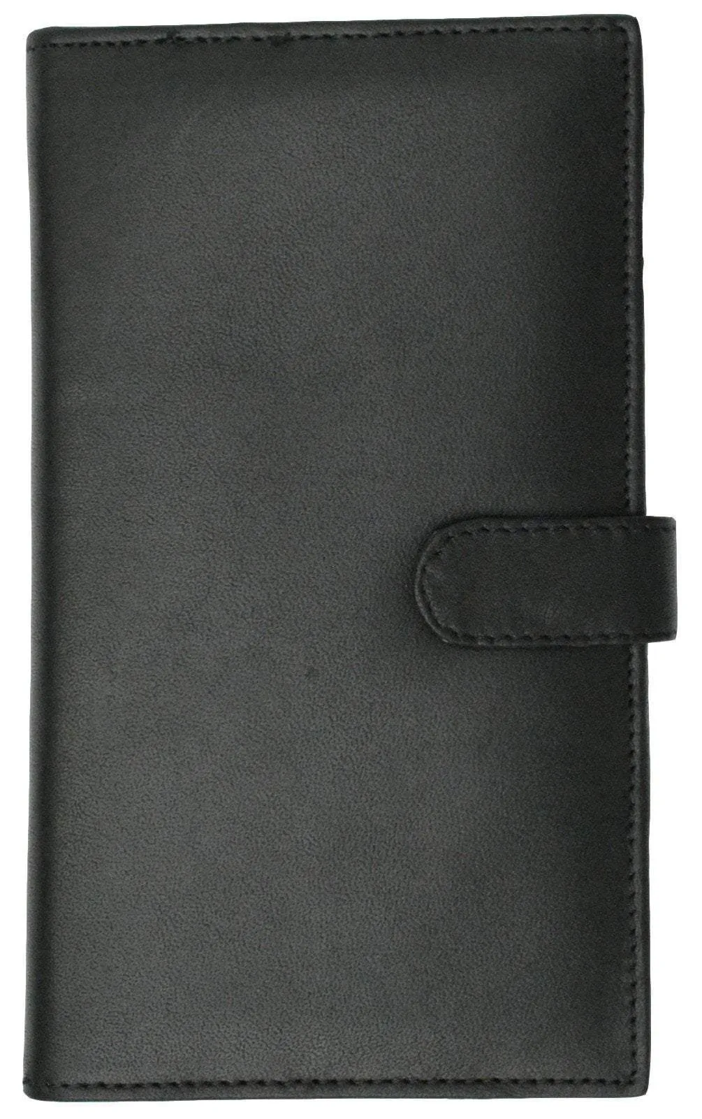 RFID Blocking Soft Premium Leather Bifold Credit Card Holder with Button Closure RFID P 1629 (C)