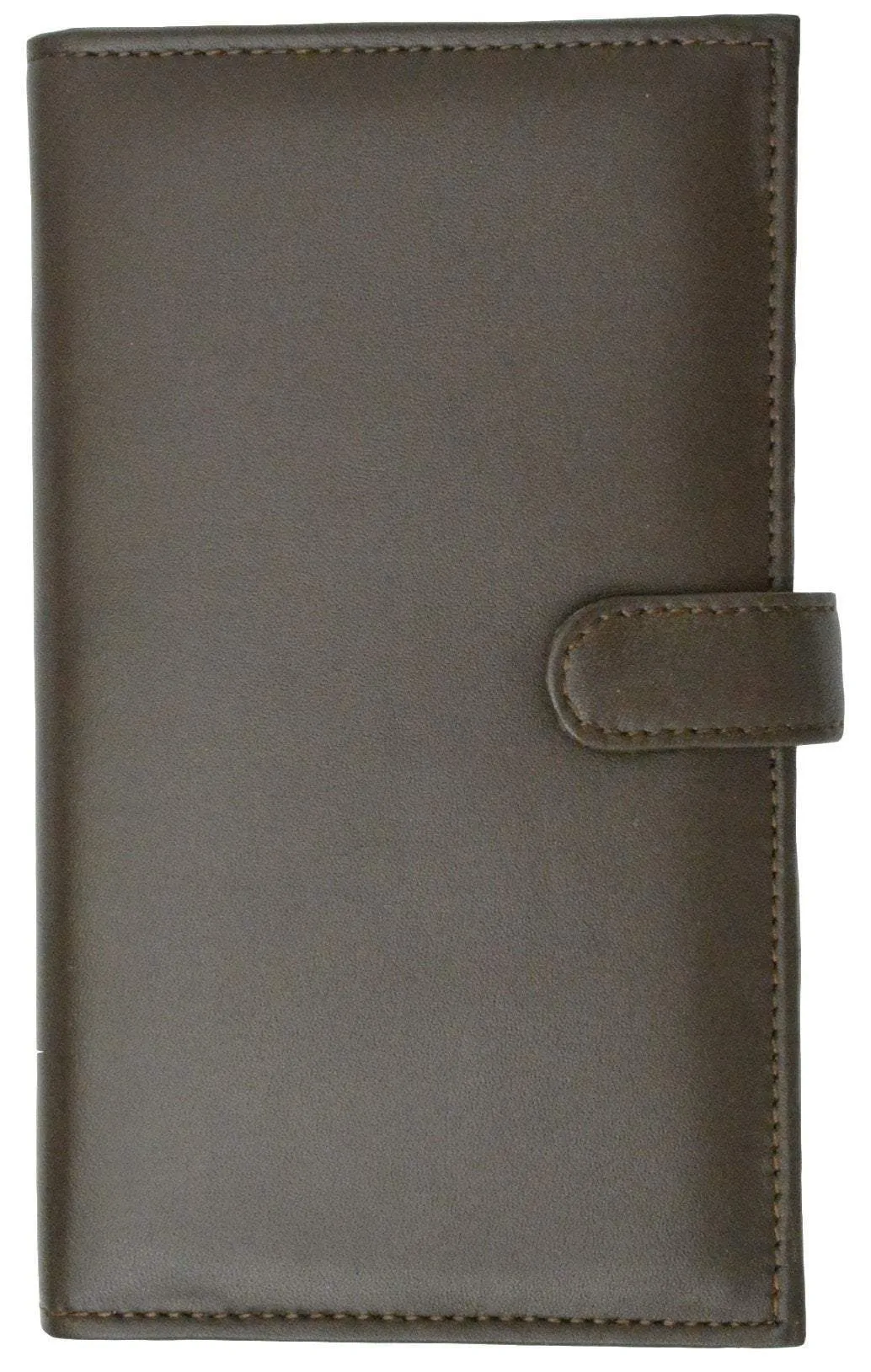 RFID Blocking Soft Premium Leather Bifold Credit Card Holder with Button Closure RFID P 1629 (C)