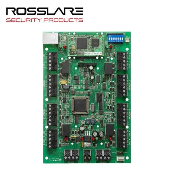 Rosslare - AC425IP - Expandable Networked Access Control - PCBA Only - 4 Readers - TCP/IP - 30K Users - 20K Event History - 12VDC