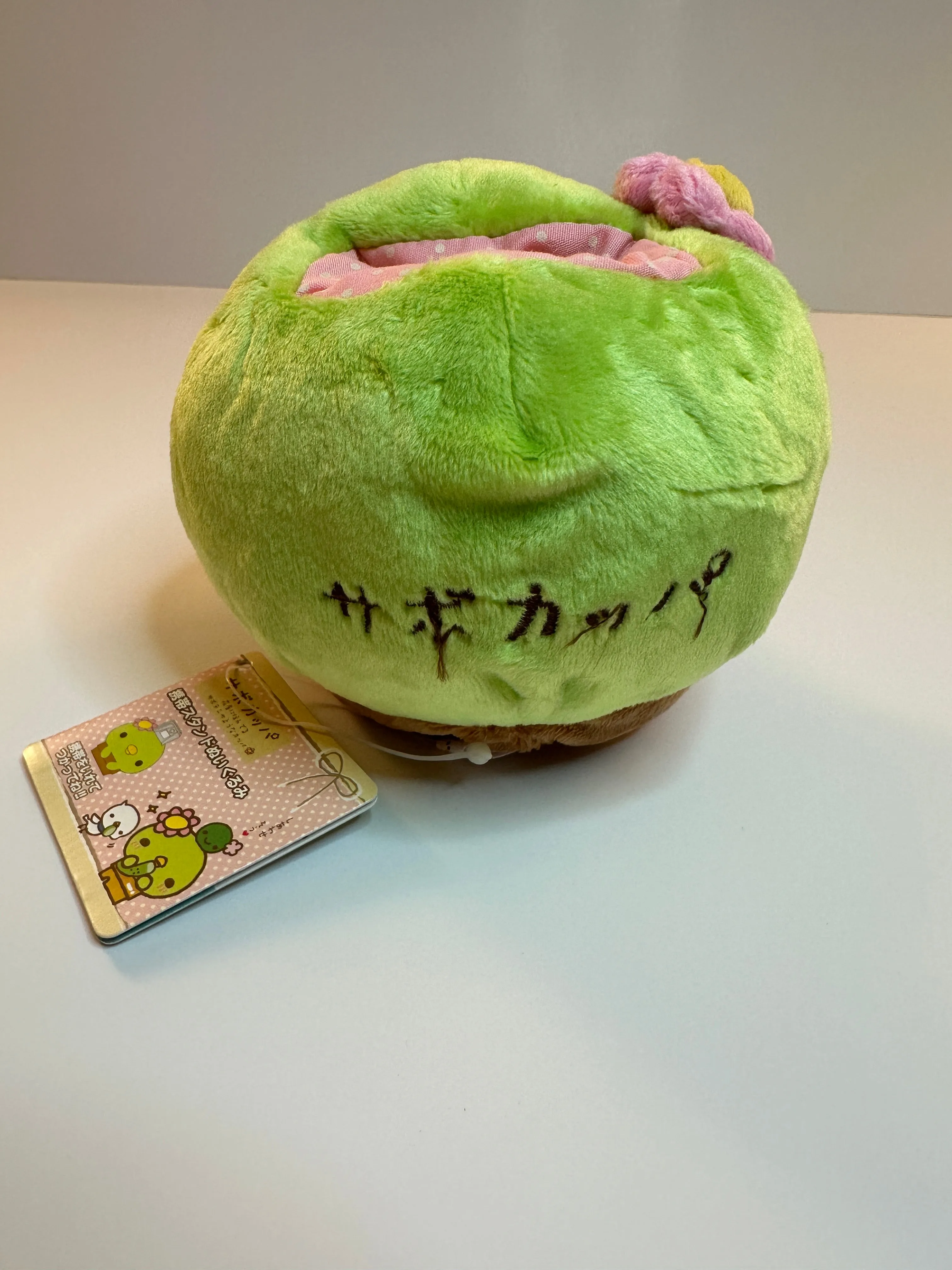 San-x 2008 Vintage Sabo Kappa Rare Plushie