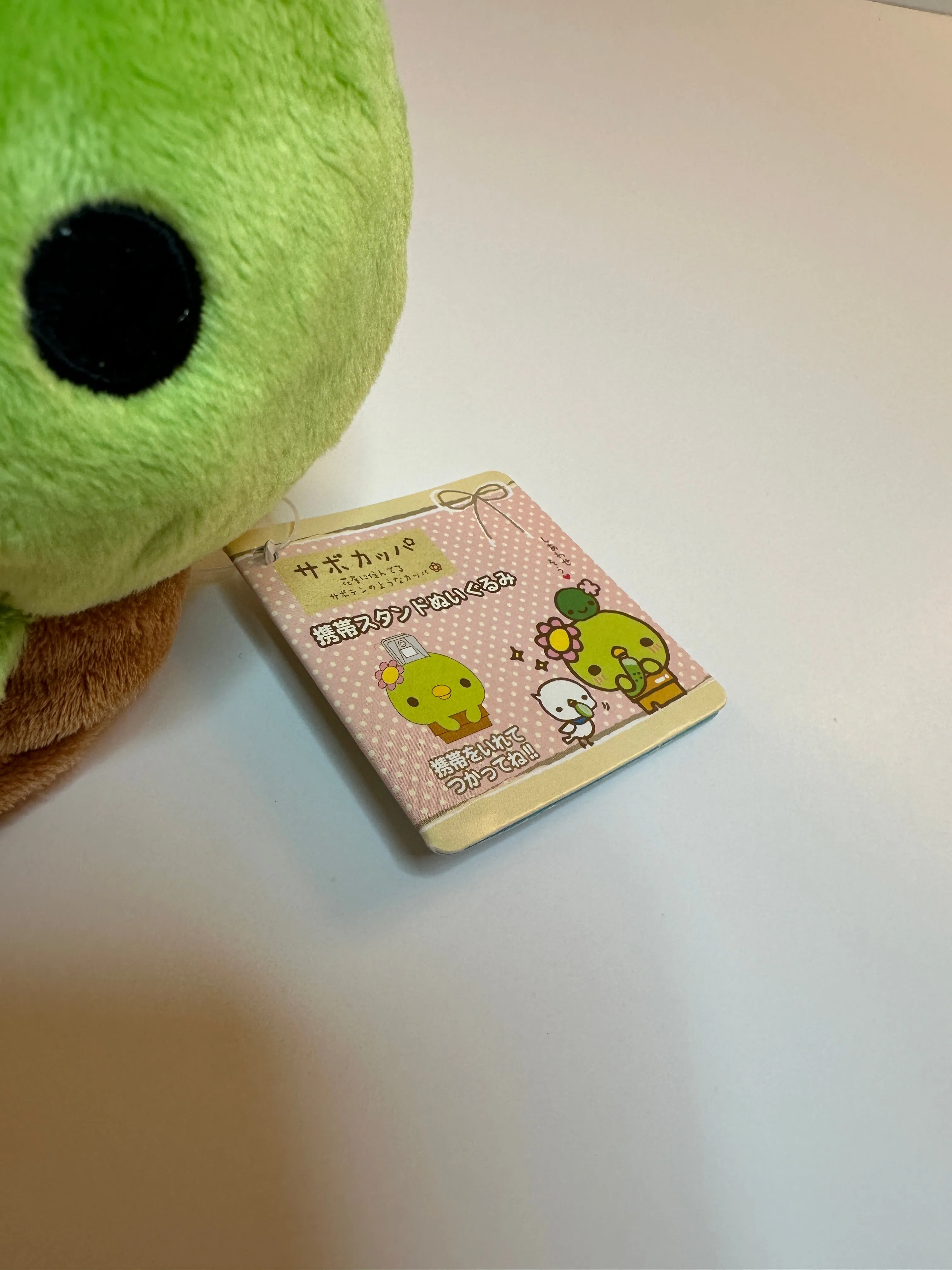 San-x 2008 Vintage Sabo Kappa Rare Plushie