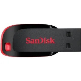 SanDisk Cruzer Blade 32GB USB 2.0 Flash Drive - Black