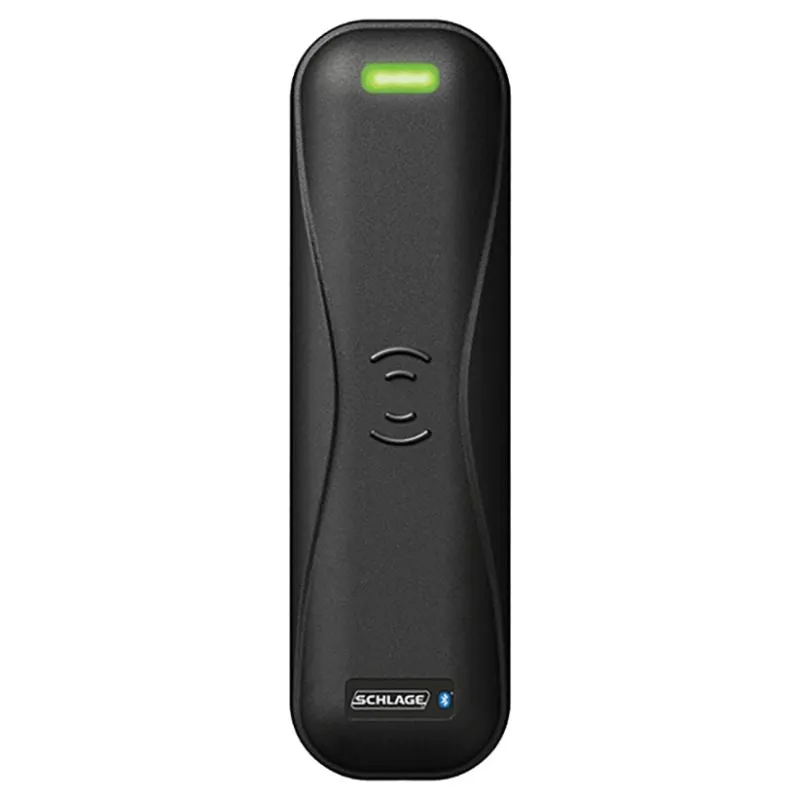 Schlage Electronics MTB11 Multi-Technology Reader, Mullion Mount, Mobile-Enabled, Black