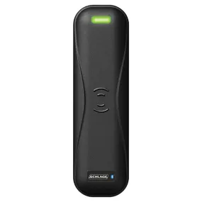Schlage Electronics MTB11 Multi-Technology Reader, Mullion Mount, Mobile-Enabled, Black