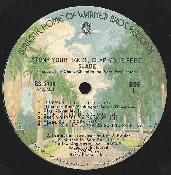 Slade - Stomp Your Hands, Clap Your Feet (LP, Album) (VG )