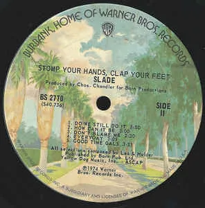 Slade - Stomp Your Hands, Clap Your Feet (LP, Album) (VG )