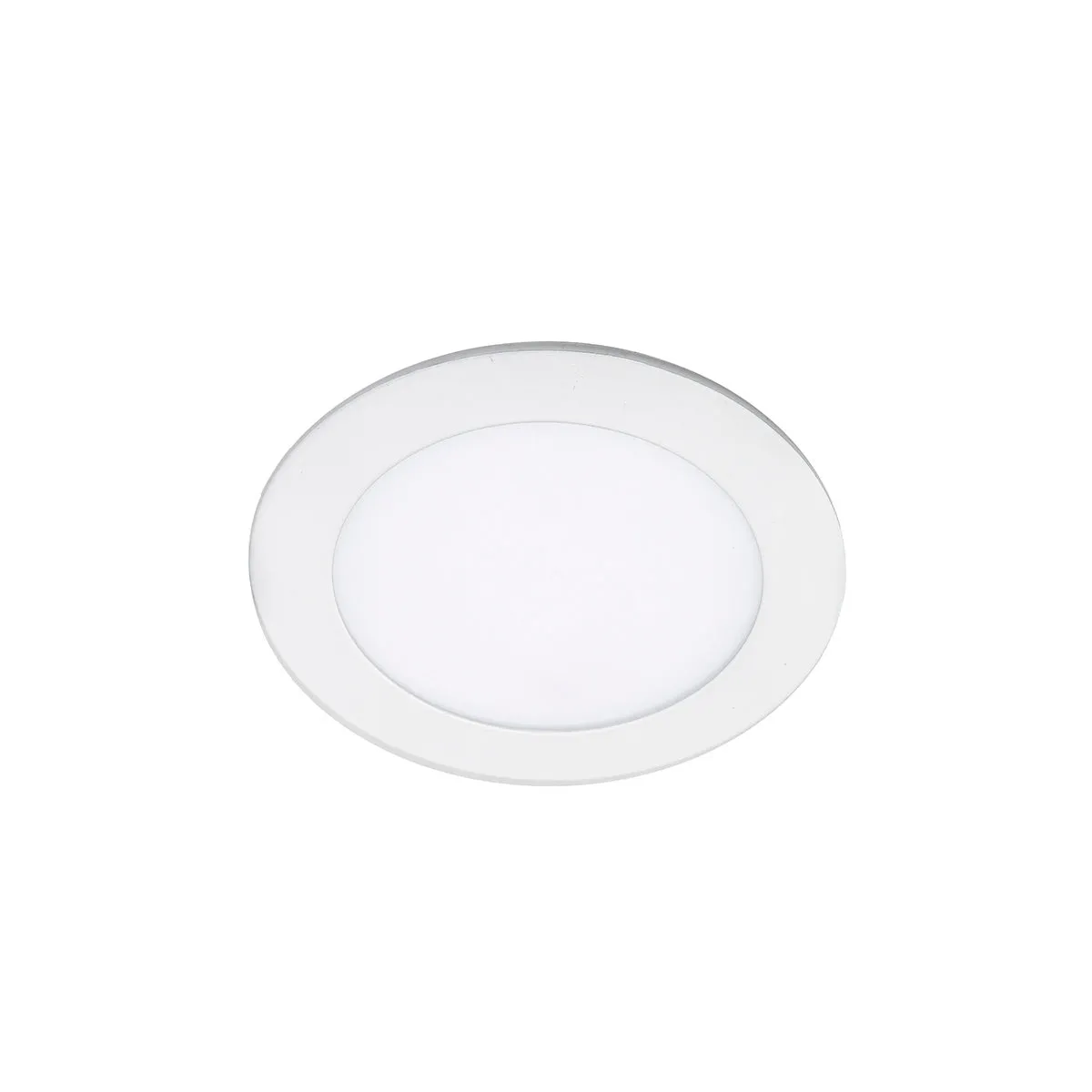 Slim Edge-Lit LED Recessed in White