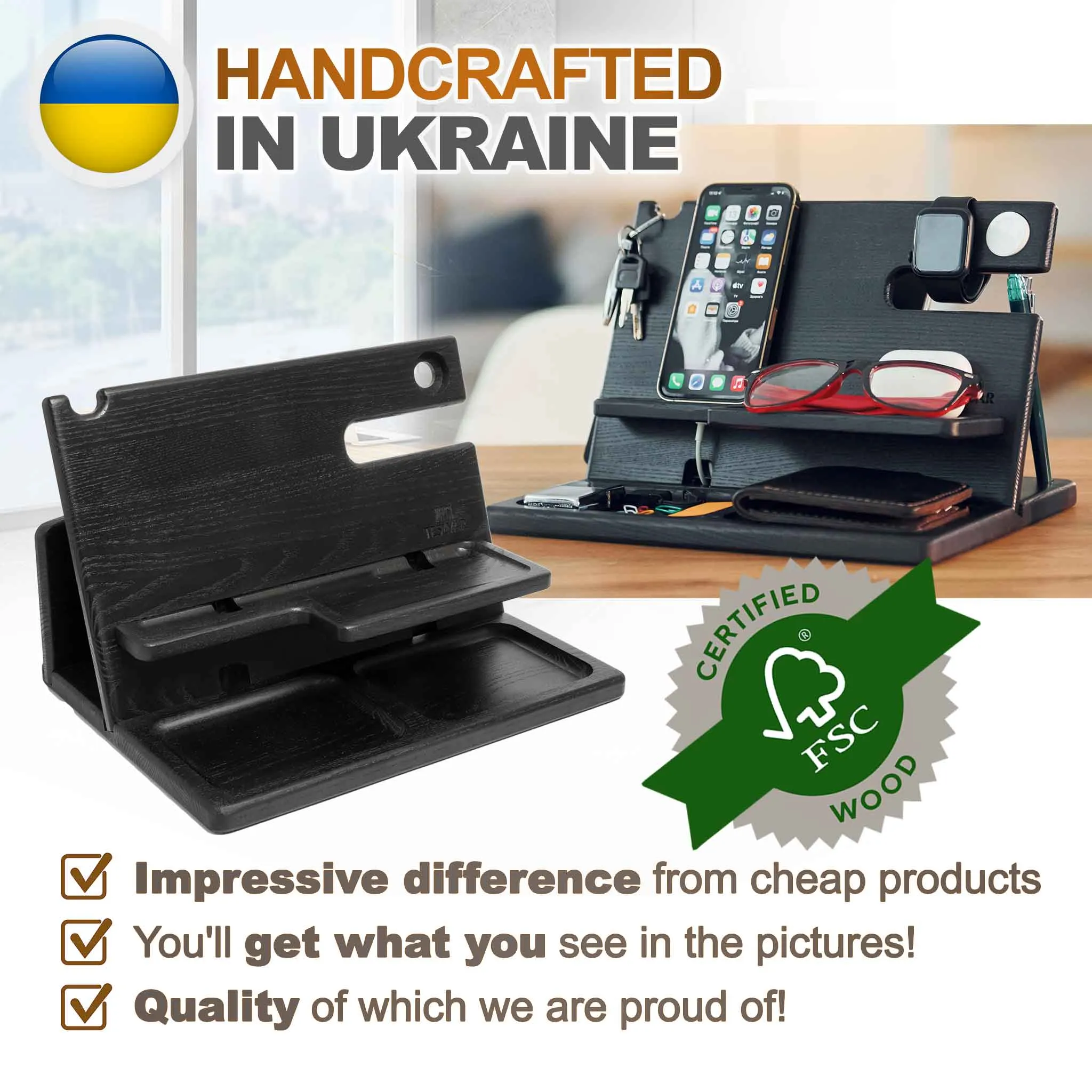 Smart 3 in 1 charging stand
