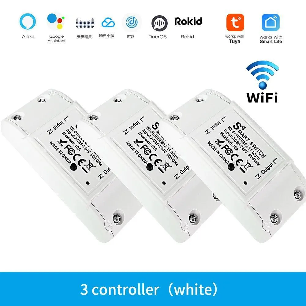 Smart Home WiFi Switch with Voice Control: Alexa & Google Home Compatible