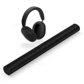 Sonos Personal Entertainment Set with Arc Wireless Soundbar and Ace Wireless Noise Canceling Headphones (Black)