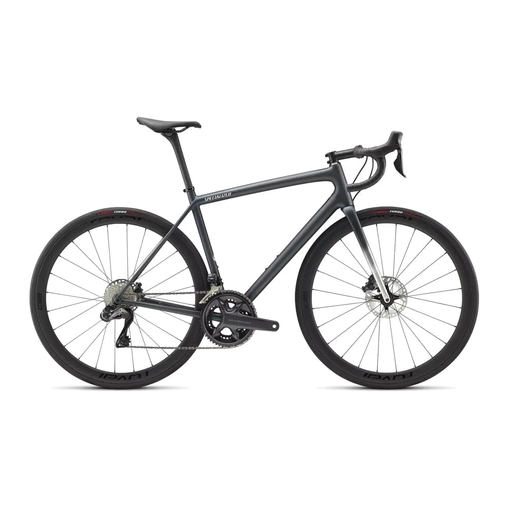 SPECIALIZED AETHOS Expert 2022 Ultegra Di2 Disc Complete Road Bike - CHAMELEON OIL TINT / FLAKE SILVER