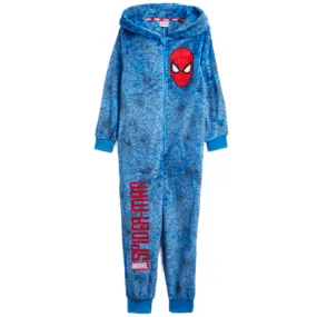 SPIDERMAN Blue Fleece All-In-One