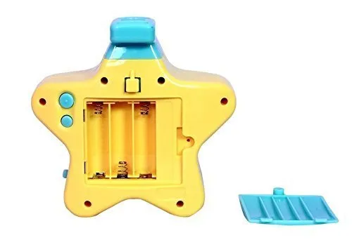 SUPER TOY Plastic Sleeping LED Star Projector With Star Light & Music For Newborn, Pack Of 1, Multicolor