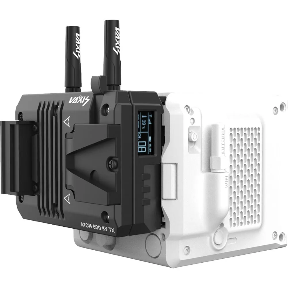 Vaxis ATOM 600 KV Wireless TX/RX Kit for RED KOMODO (V-Mount, Black)