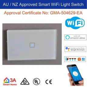 WiFi 1 Gang Smart Light Switch