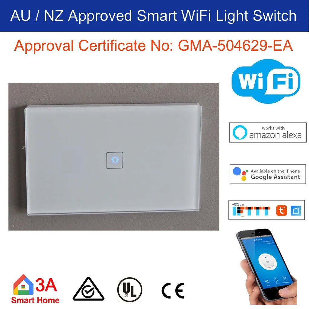 WiFi 1 Gang Smart Light Switch