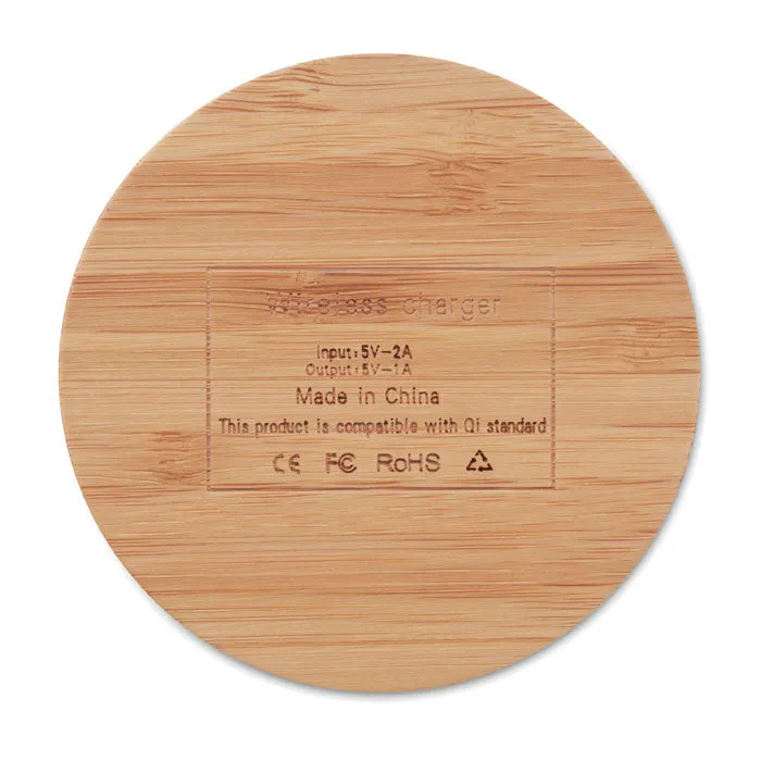 Wireless Bamboo Charger