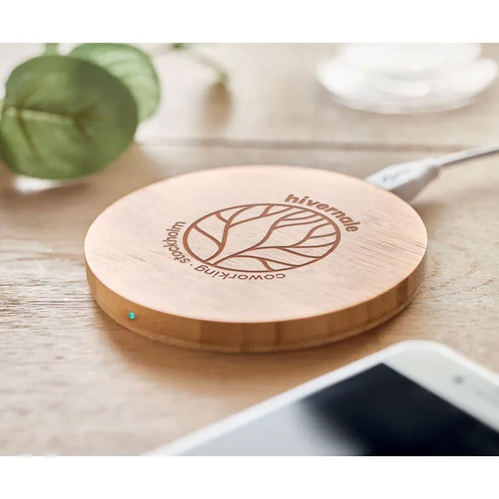Wireless Bamboo Charger